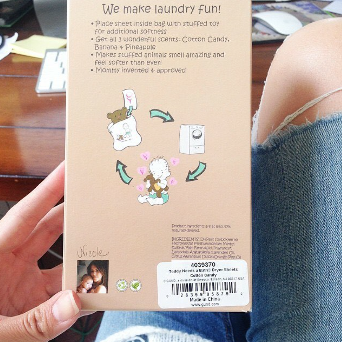 Cotton Candy Teddy Softeners